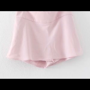 Express light pink skort